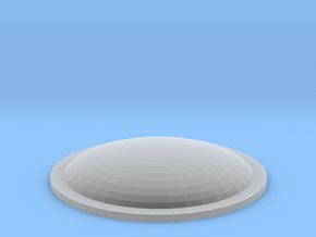 mib_button in Clear Ultra Fine Detail Plastic