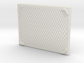 arduino enclosure bottom in White Natural Versatile Plastic