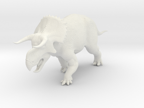 Nasutoceratops 1:72 / 1:35 / 1:18 in White Natural Versatile Plastic: 1:35