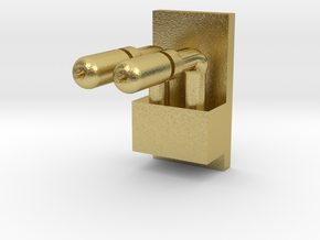 NWR No.5 Replacement Whistle V1 in Natural Brass