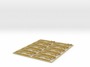 Kupplungsattrapen für Bemo Spur 0m Modelle in Tan Fine Detail Plastic