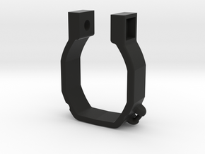 strap holder in Black Natural Versatile Plastic