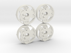 MST Inserts monkey_wheels in White Natural Versatile Plastic