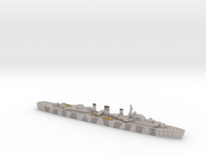 HMS Manxman 1/1800 (v2.0) in Natural Full Color Nylon 12 (MJF)