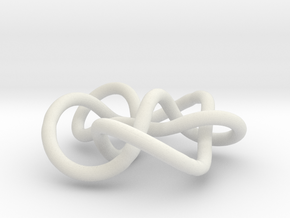 Prime Knot 7.7 in White Natural Versatile Plastic