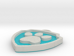 Paw Patrol Pup Tag - “Paws” in Natural Full Color Nylon 12 (MJF)