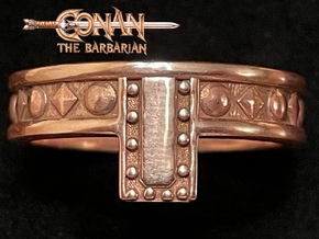 Conan Headband Ring in Polished Copper: 10 / 61.5