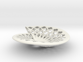 Fruit bowl in White Natural Versatile Plastic
