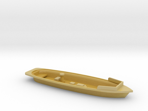 1/285 Scale IJN Shohatsu Landing Craft Waterline in Tan Fine Detail Plastic
