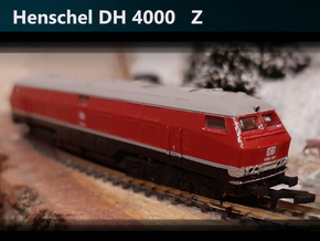 Henschel DH 4000 (V320 DB Z) [body] in Tan Fine Detail Plastic