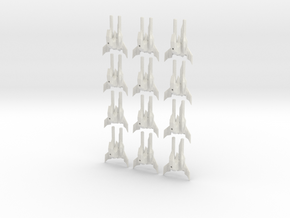 Tripple stinger fleet set in White Natural Versatile Plastic