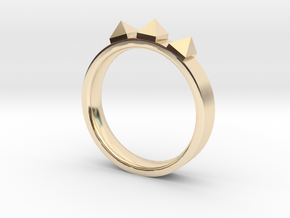 Edwardian Crown Ring - Sz. 5 in 14K Yellow Gold