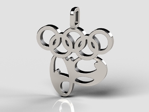 Rio 2016 Olympic Games in Polished Silver