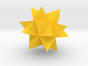 Wolfram Mathematica Spikey in Yellow Processed Versatile Plastic