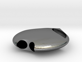 GFL ET_60mm X-Large in Polished Silver: Extra Large