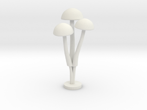 Shrooms To Be Potted in White Natural Versatile Plastic