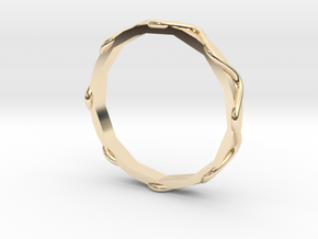 Waves Ring - Sz.7 in 14K Yellow Gold