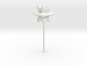 flower03 in White Natural Versatile Plastic