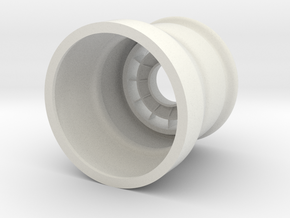 Portal Gun - Barrel in White Natural Versatile Plastic