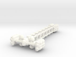 Cargo Tug: Unloaded in White Processed Versatile Plastic