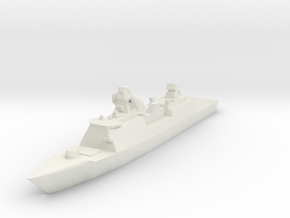 De Zeven Provinciën class frigate 1:2400  in White Natural Versatile Plastic