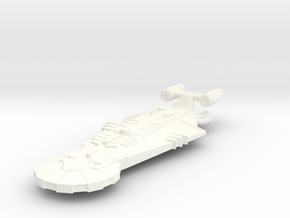 Bentoxian Freighter Ship in White Processed Versatile Plastic