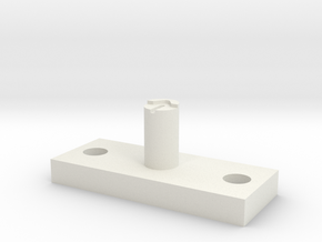 jig for fiber and mirror in White Natural Versatile Plastic