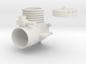 EFlite UMX 180 Dummy Engine in White Natural Versatile Plastic