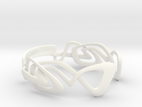 KULESUS Bracelet  in White Processed Versatile Plastic