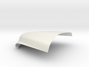 Merc Wagon Bonnet in White Natural Versatile Plastic