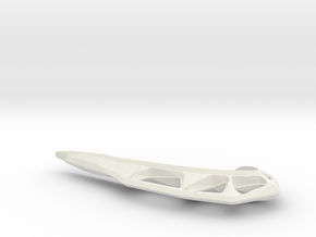PolyGonz Zephyr II Crashzone Skid in White Natural Versatile Plastic