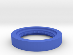 Fischertechnic Wheelbase in Blue Processed Versatile Plastic