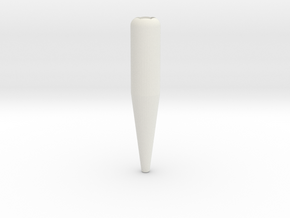 pencil antistab cap in White Natural Versatile Plastic