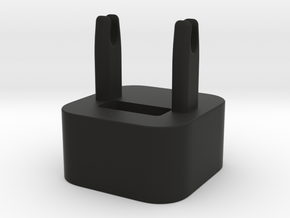 The Wrap - cable winder for iPhone charger in Black Natural Versatile Plastic