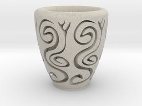 Orient coffee cup in Natural Sandstone