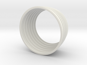 F1 3D Engine 1:25 Bottom in White Natural Versatile Plastic