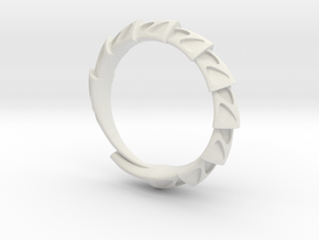 Game of Thrones Dragon Ring in White Natural Versatile Plastic