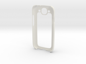 Samsung Galaxy S3 Case in White Natural Versatile Plastic