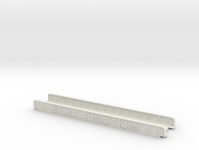 BURLINGTON 165mm SINGLE TRACK in White Natural Versatile Plastic