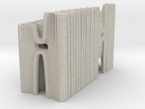 Hybrid Cathedral - Tessellate A+D  in Natural Sandstone