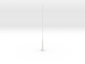 Tail Antenna 2 in White Natural Versatile Plastic
