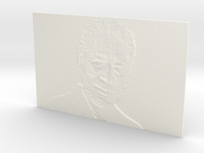 Morgan Freeman  in White Processed Versatile Plastic