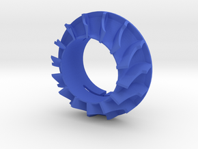 RC turbo Blower Turbine de refroidissement in Blue Processed Versatile Plastic