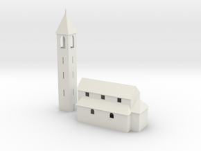 Kirche / church of San Nazzaro in White Natural Versatile Plastic