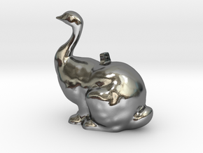 1397485507 00001 Bunny in Polished Silver
