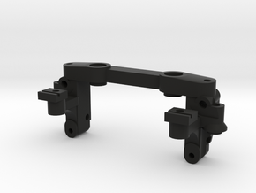 Reactive A-arm mount v3 for Mini-z MR03 in Black Natural Versatile Plastic