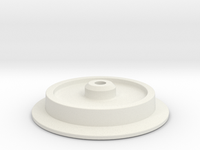 G-scale wheel in White Natural Versatile Plastic