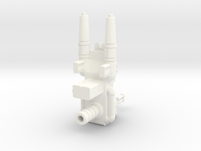 FOC Grimlock Twin Blaster in White Processed Versatile Plastic