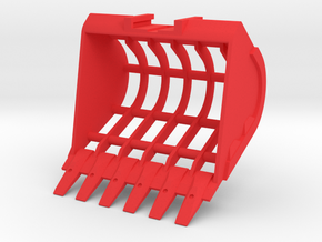 Sieve Bucket MG in Red Processed Versatile Plastic