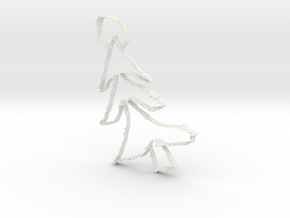 christmas tree in White Natural Versatile Plastic